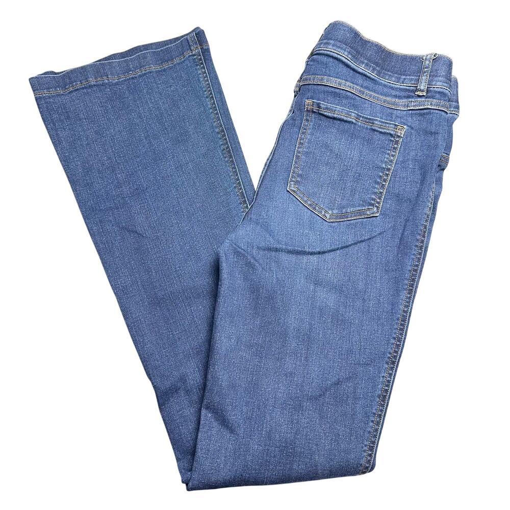 Spanx | Women | EveryWear Midnight Shade Stretch Pull On Flare Jeans | Medium - Picture 10 of 12